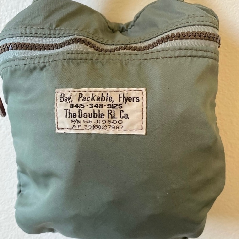Double RL Ralph Lauren packable bag - Picture 4 of 8